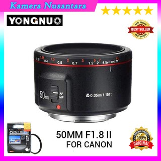 Yongnuo lente 50 mm F1.8 AF MARK II/ FIX YONGNUO lente 50MM 50MM MARK II para CANON