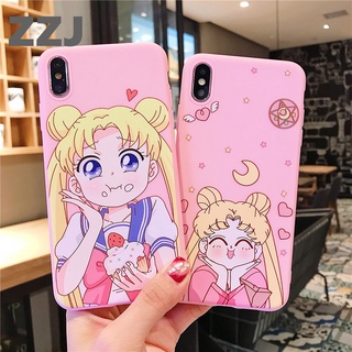 Samsung Galaxy A72 A52 A32 A22 A21S A02S A11 A12 A70 A70S A50 A50S A30S A30 A20 A10 A10S A20S A71 A41 S10 S9 S8 Note 10 Plus A6 A8 A7 2018 J7 J5 J2 Prime Sailor Moon Mobile Phone Soft Case