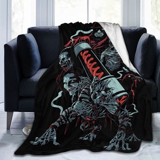 HGWHGS Resident Evil Tyrant Shaggy Cooling Towel Blanket Lightweight , Super Soft Blanket Warm , Plush Bed Couch Living Room 50x40 IN / 60x50 IN / 80x60 IN