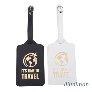 nimon cuero pu equipaje etiquetas protección privacidad bolsa de viaje etiquetas maleta etiqueta