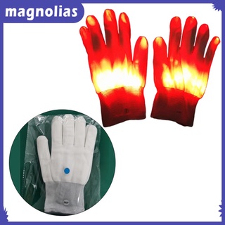 LED Light up Gloves Neon Rave Party Supplies Colorful Glow Finger Lights for Dark Party Supplies Toys Gift Halloween