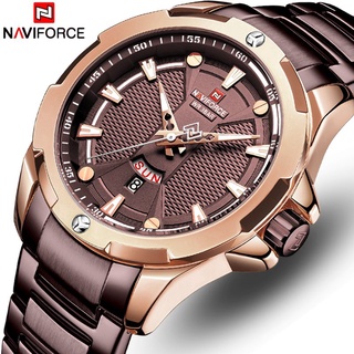 🙌 Reloj marca NAVIFORCE de lujo marca de cuarzo para hombre reloj deportivo impermeable deportivo Military pulsera para hombre 47gz