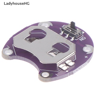 LadyhouseHG 1Pc LilyPad-Soporte De Batería Para Células De Monedas , SUNLEPHANT CR2032 , Módulo De Montaje En