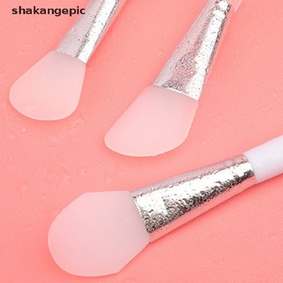 [shakangepic] cepillo profesional de silicona para mezclar bruch cuidado de la piel herramientas cosméticas reutilizables
