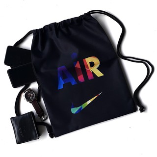 Bolsa de cordón de fútbol sala bola cadena bolsa Gymsack Stringbag Nike Air bolsa de deportes