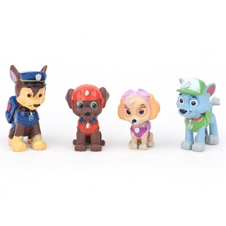 Paw Patrol Jtfg 12 piezas de moda Nickelodeon patrulla canina Mini figuras de juguete Playset Cake Toppers bueno (6)