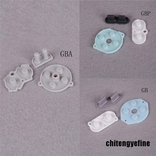 Yefine 3Pcs Rubber Conductive Buttons Pad For Game Boy GB GBP GBA Start Select Keypad Super