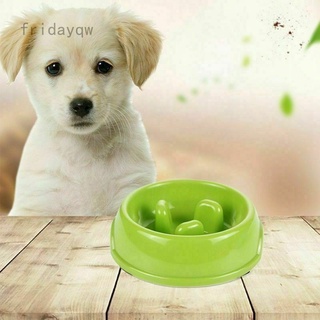 Promocionalqw tazón De agua alimentador Lento Para mascotas/perros/Gatos/cachorros/alimento rápido