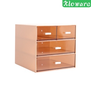 [KLOWARE] Cajón caja de almacenamiento con cajones de pie Gadget caja de almacenamiento para escritorio joyería cosmética almacenamiento (2)
