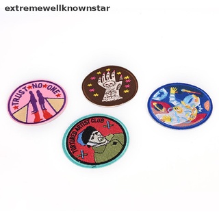 [knownstar] 8 Style Patch Embroidered Iron On Applique patches for clothes DIY Accessories New Stock