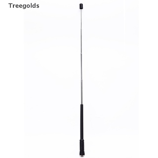 [treegolds] walkie talkie antenne telescópica de cinco secciones de alta ganancia para bf-888s bf-uv5r [caliente]