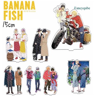 fancyqube nuevo anime banana fish ash okumura eiji pareja acrílico soporte figura