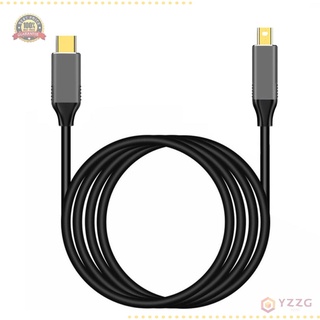 [0906] Cable USBC a mini displayport Cable USB tipo C Thunderbolt 3 a mini DP Cable 4k prácticos cables portátiles