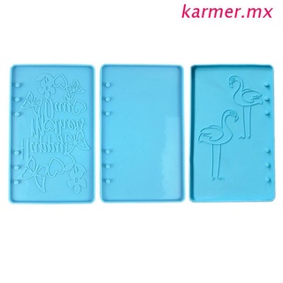 kar1 - juego de 3 moldes de resina epoxi, cristal, manualidades, molde de silicona