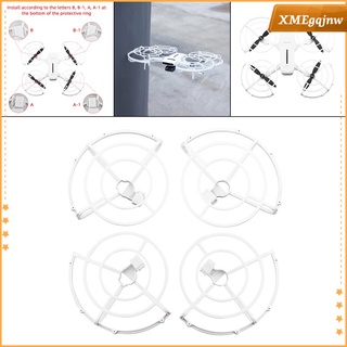 [xmegqjnw] 4x hélice protector protector para fimi x8 mini drone accesorios