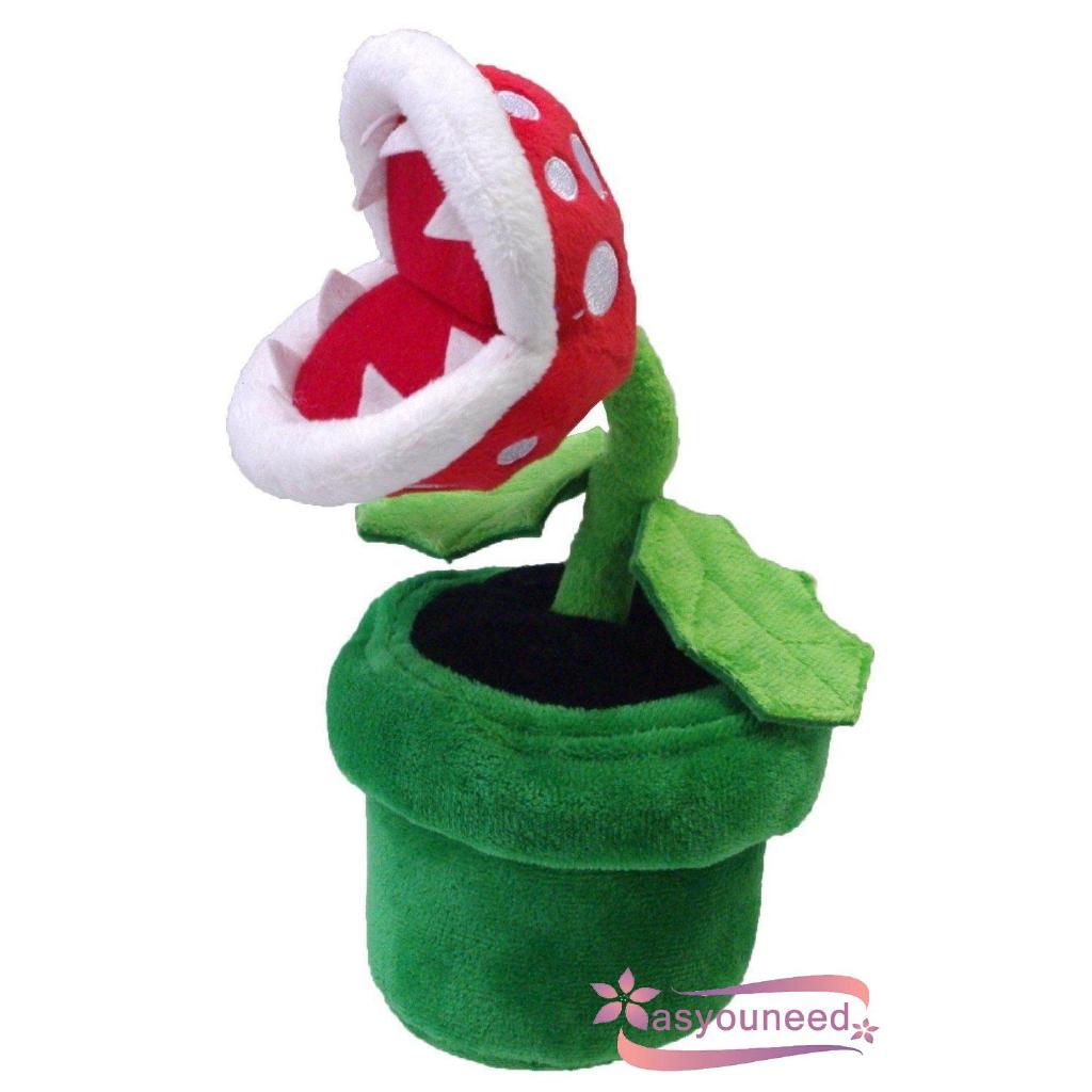 Ayd: venta caliente Super Mario Bros Piranha planta 19cm peluche suave juguete niños
