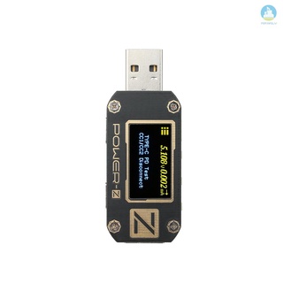 MIM Power-Z USB PD probador tipo A y C PowerAmp medidor QC3.0/2.0 cargador voltaje corriente onda Dual tipo C KM001 metro banco de energía Detector