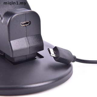 [MQ1] Controlador PS4 Micro Dual controlador titular cargador 2 mango USB carga rápida [my]