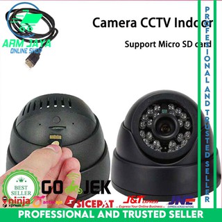 Cámara CCTV portátil MICRO SD grabación de vídeo sin DVR visión nocturna 24 horas cámara