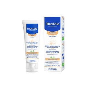 Mustela crema nutritiva con crema fría 40ml - 40ml crema facial bebé - Mustela crema nutritiva