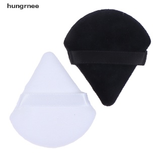 hungrnee 2 pzs mini esponjas para maquillaje/triángulo de terciopelo/herramientas de maquillaje mx