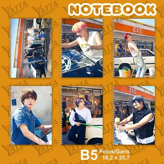Kpop BTS permiso para bailar cuaderno tamaño B5 18.2x25.7 cm serie 1
