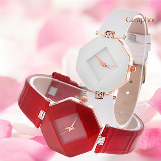 Reloj de pulsera analógico de cuarzo de alcanfor con pedrería de imitación fina y diamantes de imitación para dama (6)