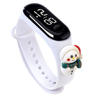 Nuevo Santa Claus XiaomiLEDReloj de pulsera electrónico para estudiante, reloj electrónico resistente al agua, para deportes, reloj de muñeca (9)