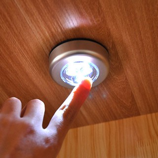 spl-3 led con batería inalámbrica luz de noche palo grifo táctil empuje seguridad armario armario cocina lámpara de pared