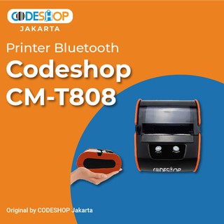 Impresora Bluetooth portátil Codeshop térmico CM-T808 impresora de caja registradora impresora