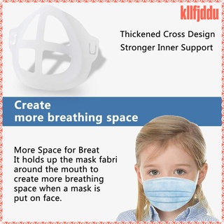 Soporte de silicona para máscara facial, soporte interior para respiración, lápiz labial
