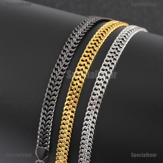 <Specialhour> pulsera de cadena de acero inoxidable de lujo para hombre/joyería de Hip Hop
