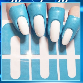 10 pegatinas creativas resistentes a derrames manicura esmalte de uñas barniz pegatinas acerca de