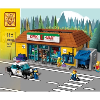 [Nautiloidea] Compatible Con LEGO king83005 classic Street View movie series Simpson house assembly Bloque De Construcción Juguete original 16005 QT81 (3)