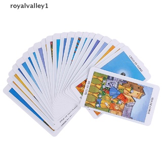 royalvalley1 78 tarjetas rider waite original tarot tarjetas deck tamaño regular instrucciones mx