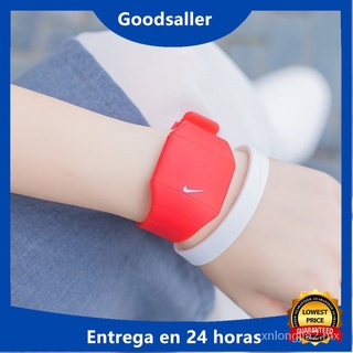 🙌 Nike Life impermeable reloj electrónico reloj de ocio estudiantes deporte Digital reloj Simple LED hombres G w1wa