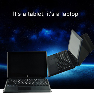 portátil dos en uno de 10.1 pulgadas n3450 4g + 64g win10 sistema dual tablet ordenador con procesador de cuatro núcleos (1)