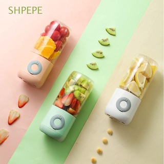 SHPEPE Mini Máquina eléctrica de zumo de frutas Multifunción USB recargable Licuadora de jugo Portátil Nuevo 6 cuchillas Un botón Herramientas de cocina domésticas/Multicolor