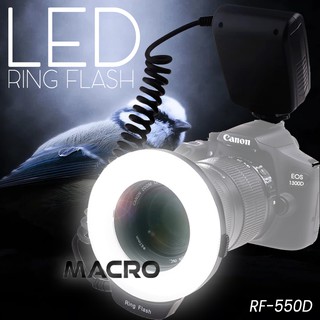 Rf-550D MACRO Led anillo FLASH