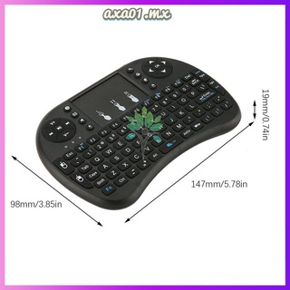 prometion mini teclado inalámbrico rii i8 air mouse teclado mando a distancia android tv box ruso español para android tv box (5)