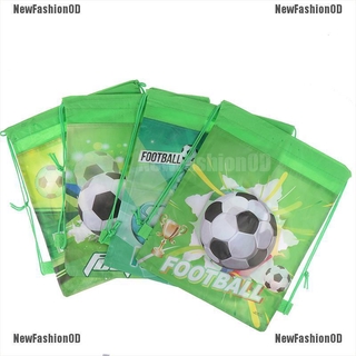 NewFashionOD 1 bolsa de almacenamiento de fútbol de tela no tejida con cordón bolsa de deporte al aire libre mochila