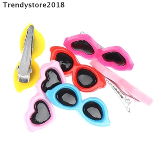 [Trendy] Nuevas horquillas de sol de corazón encantador para mascotas/perro/lazos para el cabello/1 pieza