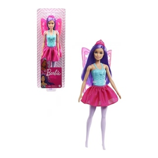 Barbie Hada Mágica con alas y corona mattel.