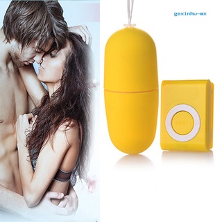 [gex] vibrador de control remoto inalámbrico mp3 para mujeres/juguetes sexuales