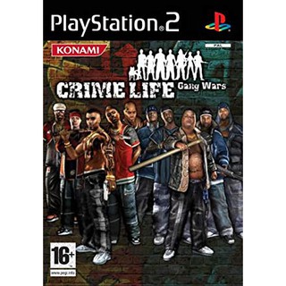 Crime Life Gang Wars PS2 tarjeta de juego Dvd