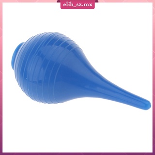 Jeringa de bombilla - jeringa de lavado de orejas de succión de goma, color azul