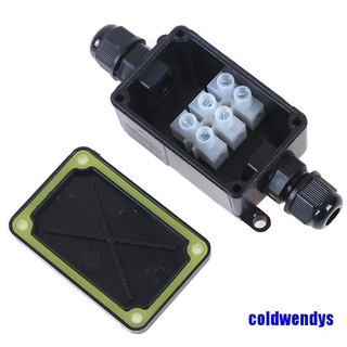 2Way IP66 Outdoor Waterproof Cable Connector Junction Box With Terminal 450V