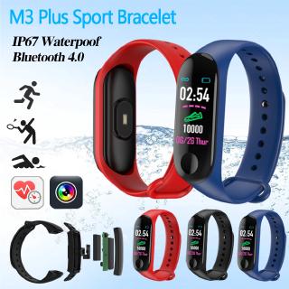 Reloj inteligente M3 Plus deportivo con Bluetooth/Monitor De presión Sanguínea y ritmo cardiaco Fitness (2)