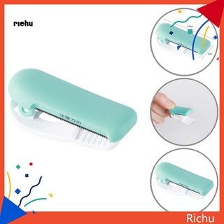 richu* cortador de plástico premium washi cinta de papel cortador de suministros escolares estable para el hogar