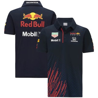 Red Bull racing 2021 F1 Equipo Camiseta POLO Fórmula Uno Traje De Carreras Camisa